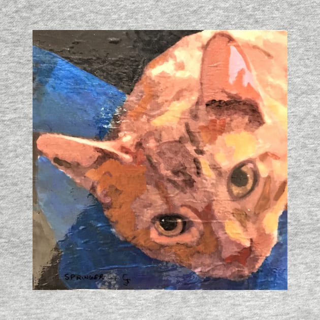 Portrait of an Orange Tabby by gjspring